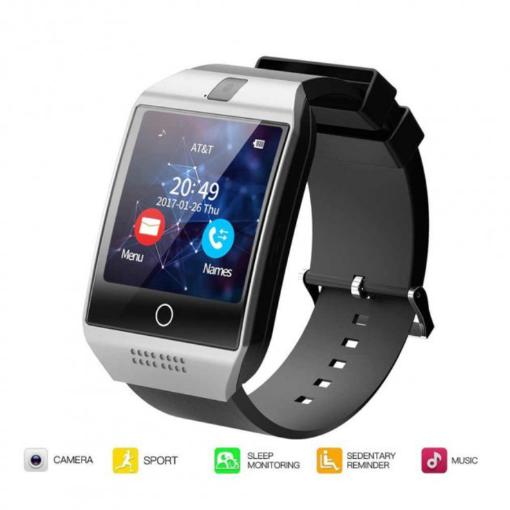 Смарт-часы Smart Watch Q18. Цвет: серебрянный, фото №12