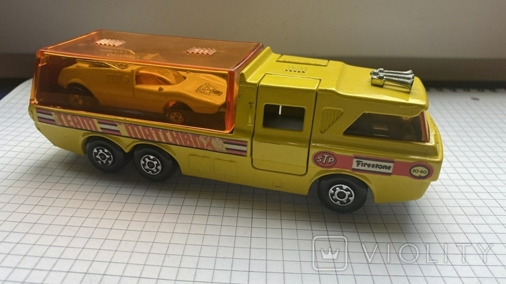 Matchbox Lesney K7 – Transporteur De Voitures De Course – Vintage – Occasion