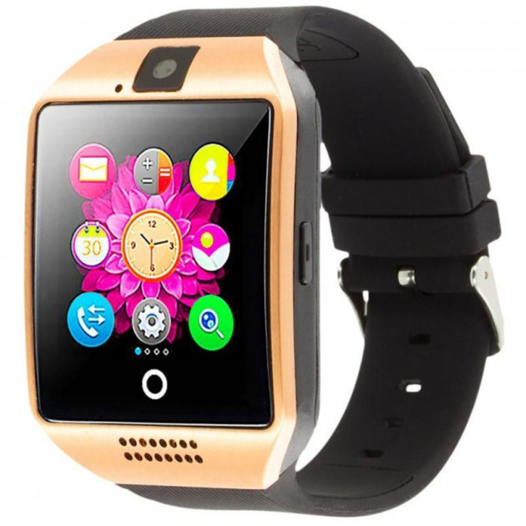 Смарт-часы Smart Watch Q18. Цвет: золотой, numer zdjęcia 2