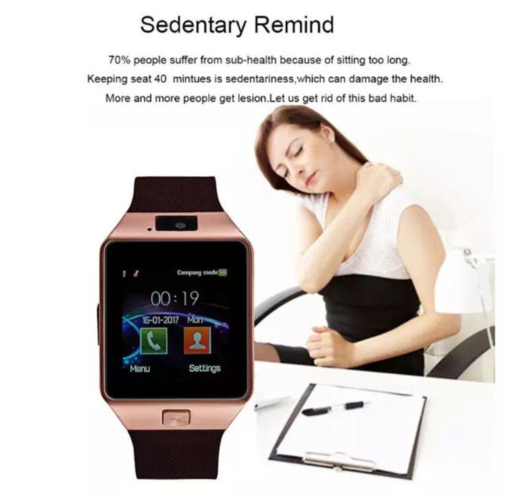 Смарт-часы Smart Watch Q18. Цвет: золотой, фото №5