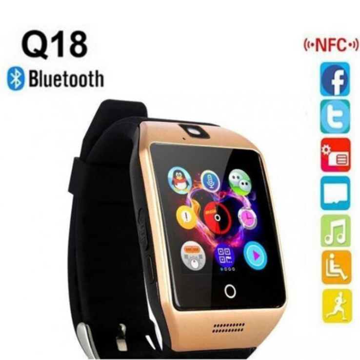 Смарт-часы Smart Watch Q18. Цвет: золотой, numer zdjęcia 9