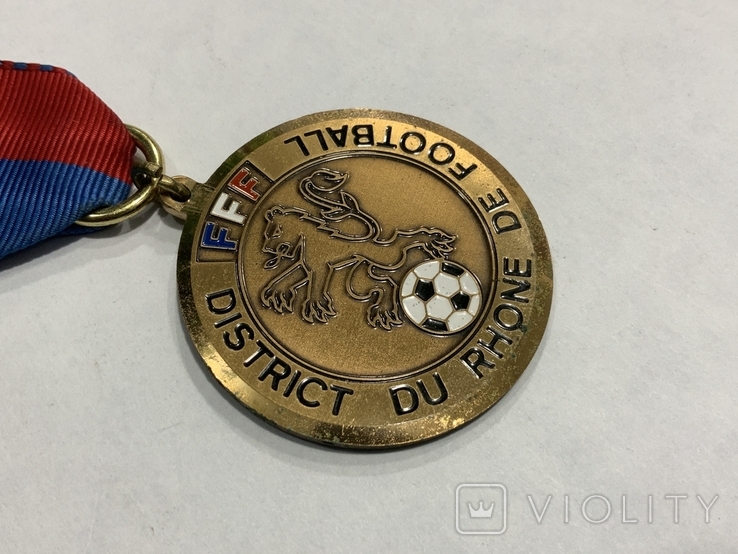 Медаль Футбол Франция, фото №4