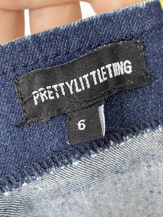  Джинсовый топ PrettyLittleThing (XS), фото №8