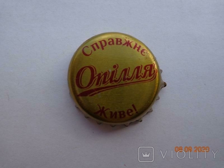 Beer logs "Opillia. Real. Lives!" (Ternopil brewery "OPILLIA", Ukraine) (2020)