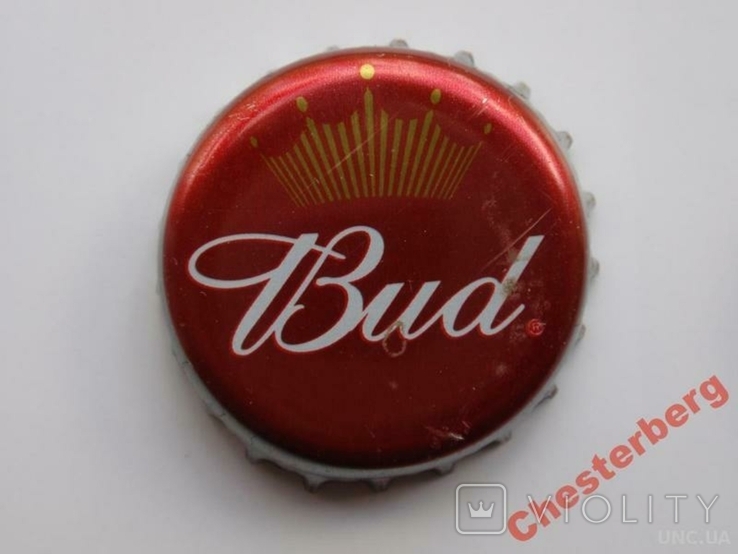 Beer lid "Bud" (Kharkov brewery of the company "SUN InBev Ukraine")