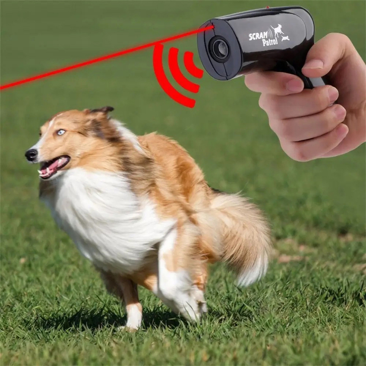Отпугиватель собак ультразвуковой Scram Animal Chaser расстояние до 10 метров, фото №2