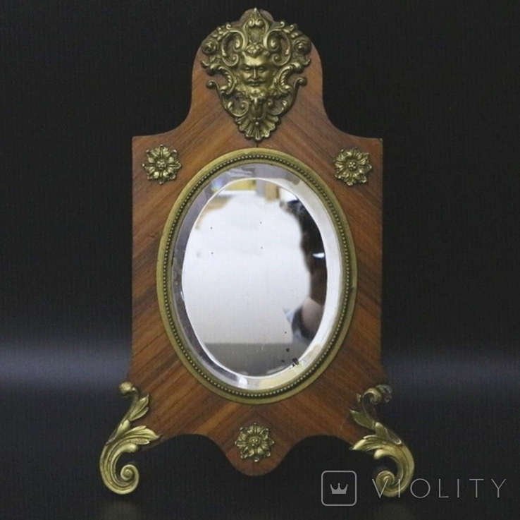 Antique table mirror, France, XIX century, photo number 3