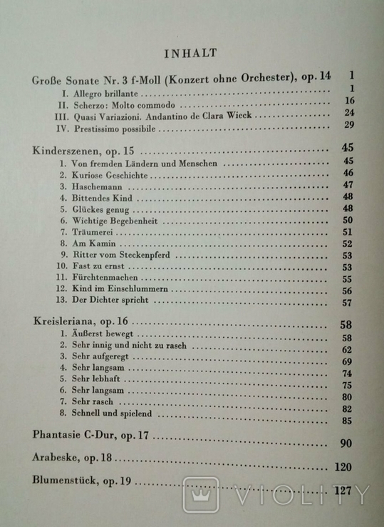 Ноты. Шуман 2617- 2621 Edition Breitkorf . Для фортепьяно. 5 книг, photo number 8