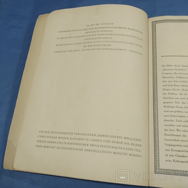 Deutsche Kulturbilder 1400-1900. Немецкая культура. Альманах + Вклейки Третий Рейх 1936 г, фото №11