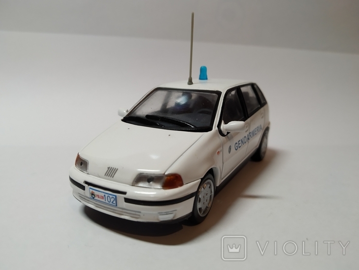 Поліцейські машини світу №40. Fiat Punto SX 1993, photo number 2