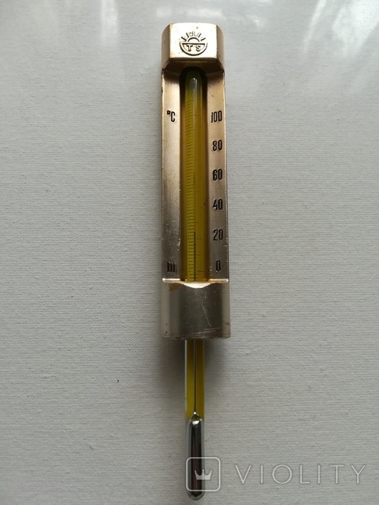 Термометр в латунном корпусе с АГВ