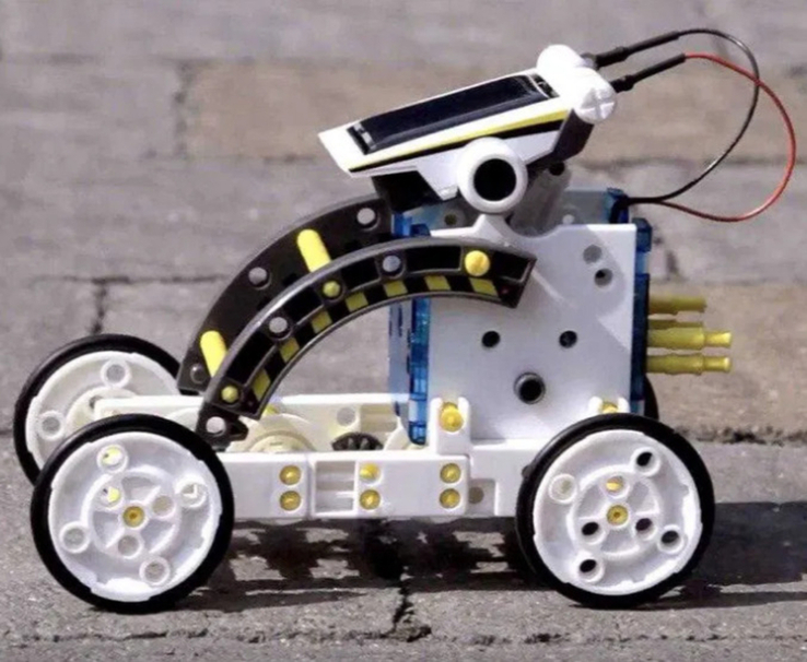 Конструктор - робот 14 в 1 на солнечных батареях., фото №11