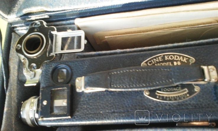 Кинокамера Kodak Cine, model BB. 1934 год. 16 мм кинопленка., фото №11
