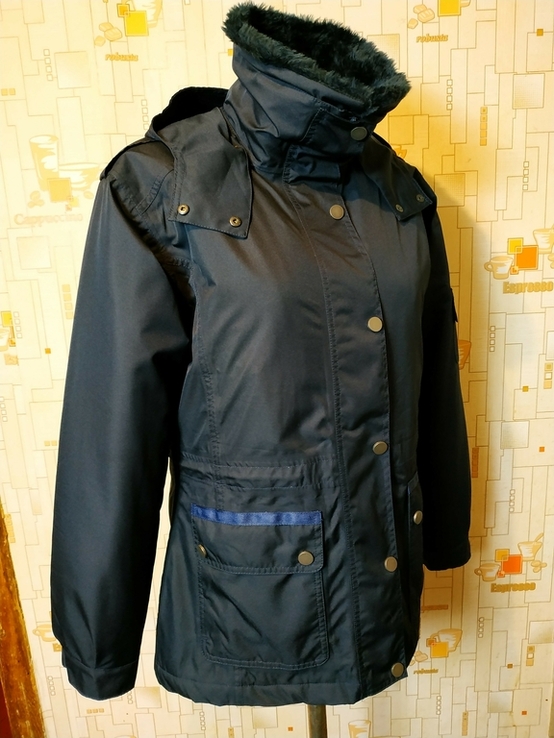 Куртка с подстежкой. Пальто демисезонное SIOEN р-р 44 (состояние нового), photo number 4