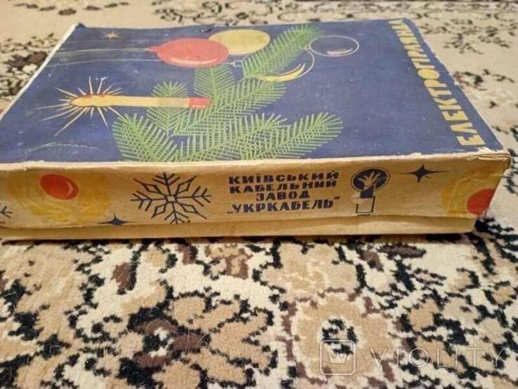 Електрична гірлянда Свічки на прищіпках, 1967, Київ, СРСР, фото №4