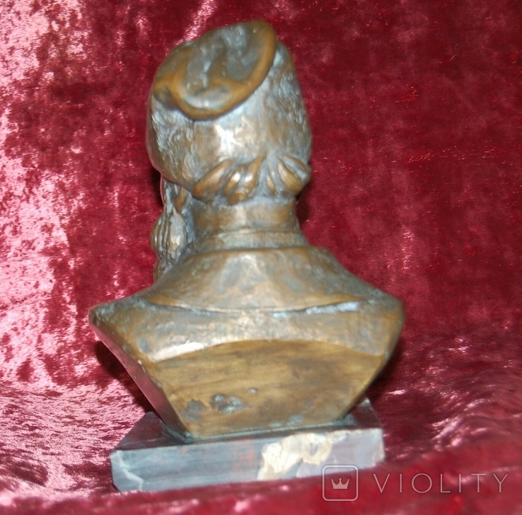 Бюст "Кондратий Булавин" с подписью автора(сам памятник в Бахмуте), фото №4