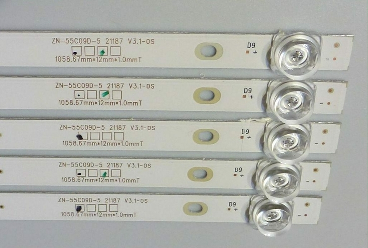 LED подсветка ZN-55C09D-5 21187 V3.1-os Ergo 55WUS9000, photo number 3