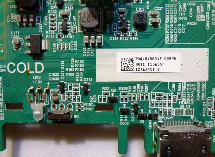 Main board MSD3663-T5C1 Panasonic TX-32FR250, фото №3