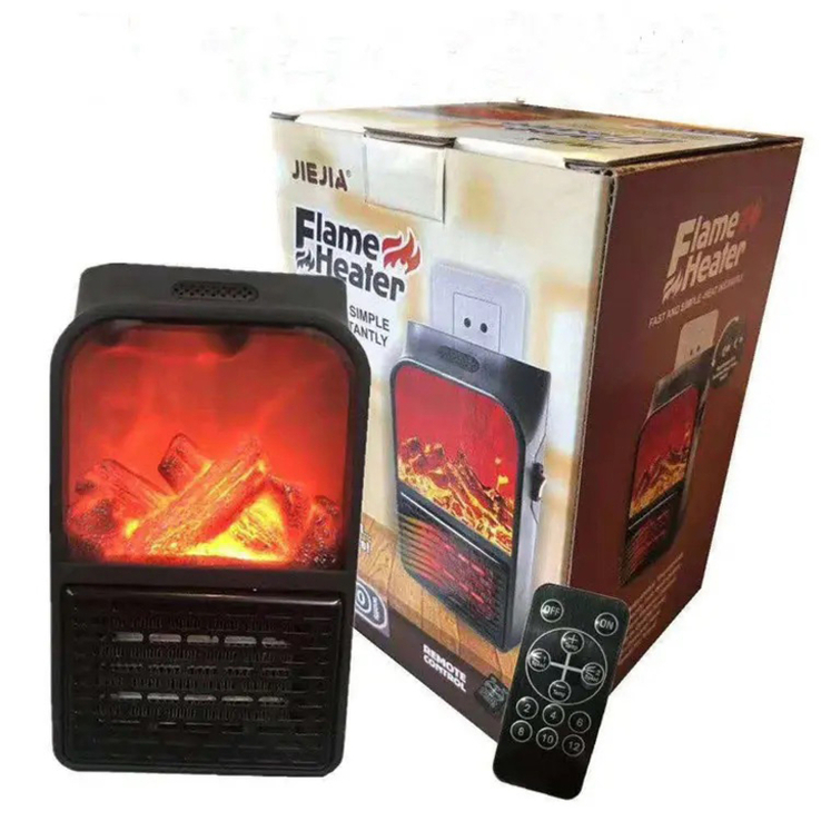 Портативний обігрівач Flame Heater 900 Вт, тепловий вентилятор, обігрівач для дому,, numer zdjęcia 3