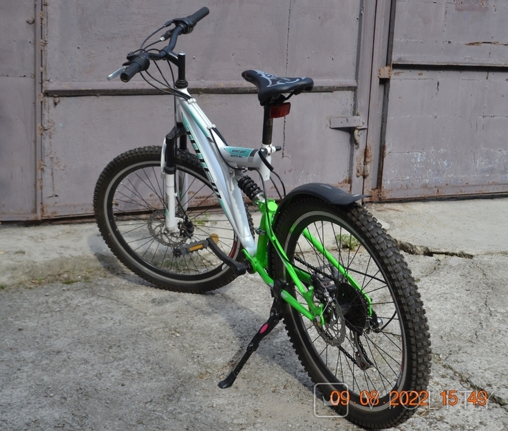 Велосипед подростковый двухподвесный горный спортивный Totem Spirit AMT mountain bike 24, photo number 12