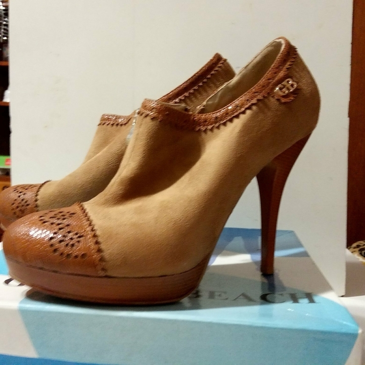 Туфли женские на каблуке GOLDEN BEACH 37 размер, фото №2