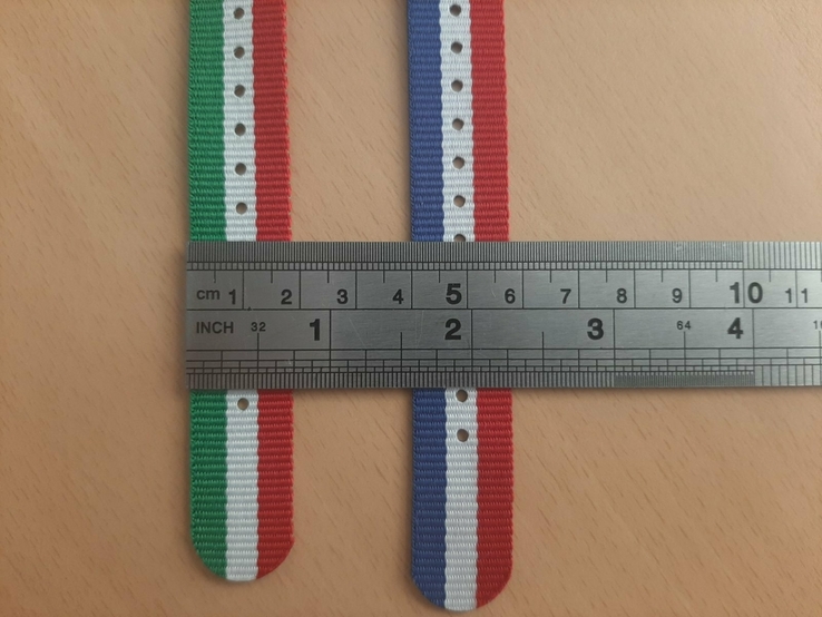 Два ремінця для годинника Nato Strap - 18 мм, numer zdjęcia 3