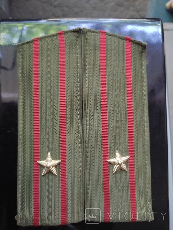 Field shoulder straps Major of the USSR SA, photo number 2