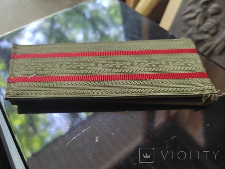 Vintage.. Field shoulder straps of senior officers of the USSR SA, photo number 6