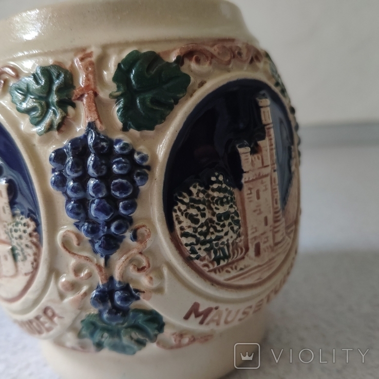 Collectible beer mug, old Germany, Gerz, W.Germany, numbered, photo number 5