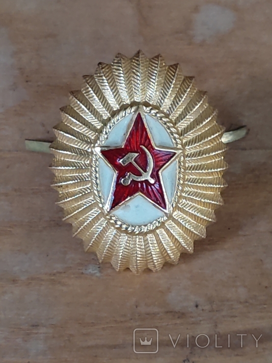 Vintage. Cockade of an officer of the USSR SA, photo number 2