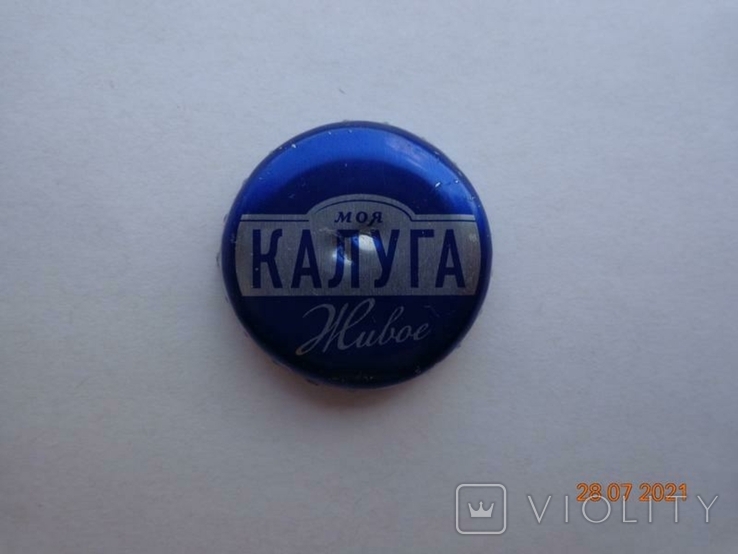 Beer lid "My Kaluga Alive" (Efes Russia, CJSC "Brewery Moscow-EFES", Kaluga)