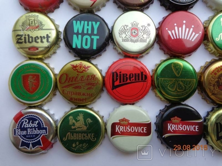 A set of beer caps of modern Ukraine (48 pcs., 29 varieties), photo number 5