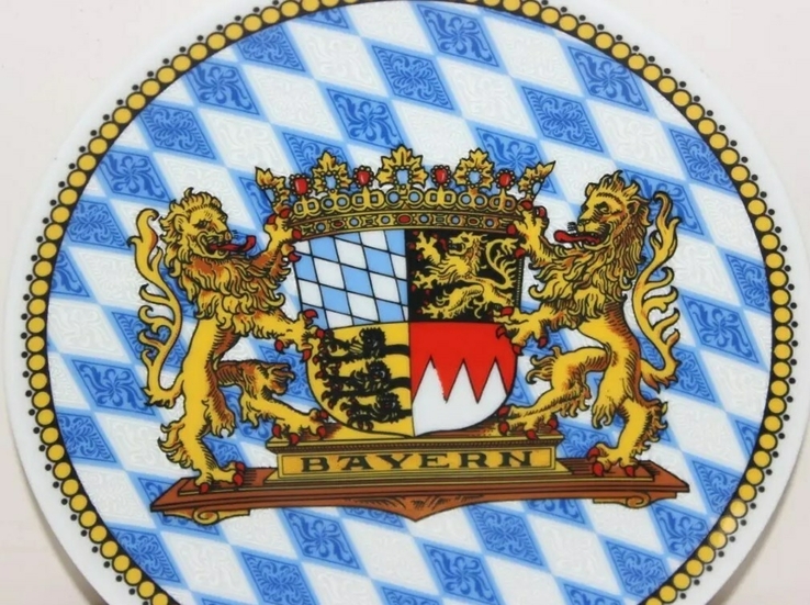 Декоративна тарілка Bayern, numer zdjęcia 3