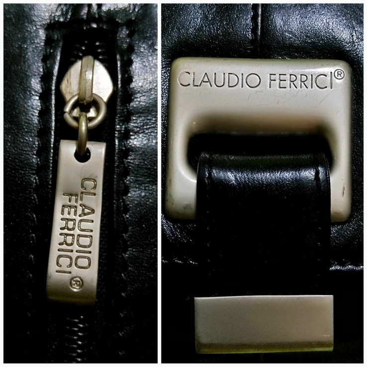 Женский Кожаный рюкзак - CLAUDIO FERRICI. ( Made in Italy), фото №4