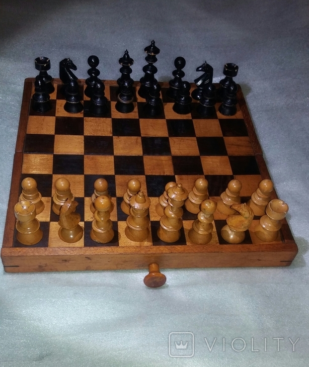 Old 1880-1900 Old Vienna chess Austrian coffee style. ., photo number 4