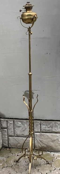 Керосиновая напольная лампа JonesWillis Ltd. Англия, фото №2