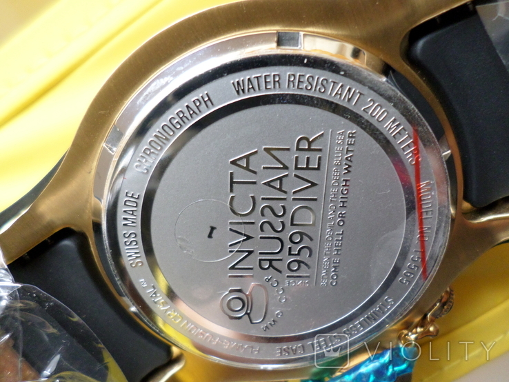 Годинник Invicta R. Diver Swiss Made Eta G10.212, photo number 10