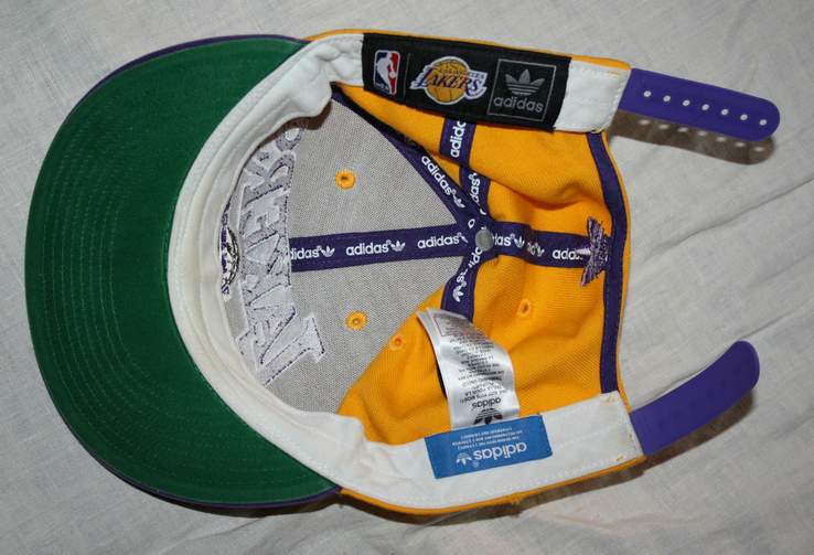 Винтажная бейсболка Adidas Los Angeles Lakers, numer zdjęcia 4