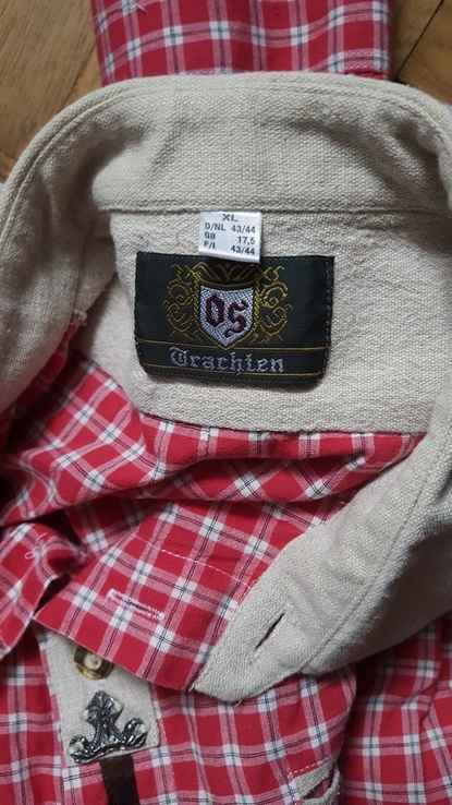 Вінтажна сорочка в баварському стилі Grachten, numer zdjęcia 3
