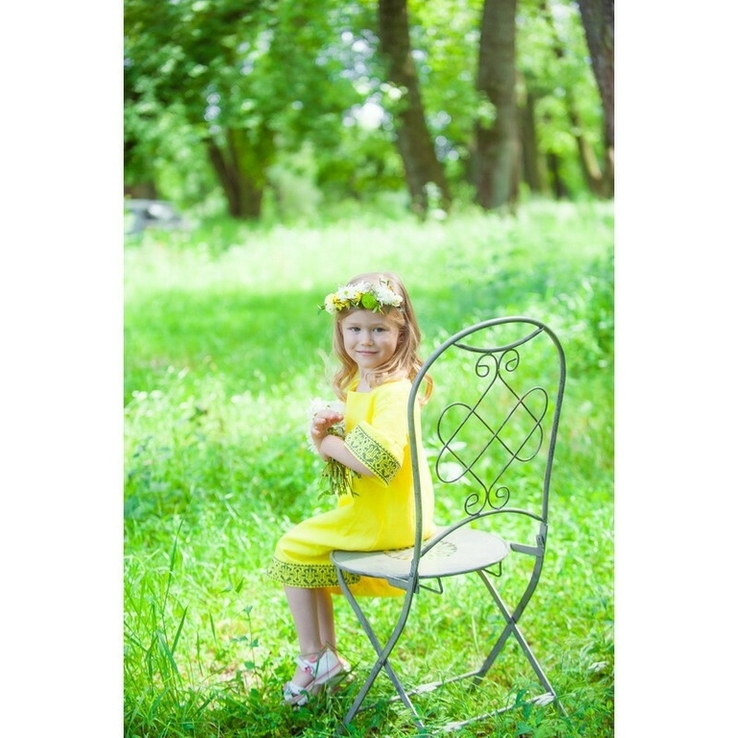 Яскраве дитяче плаття з оригінальною вишивкою, photo number 4