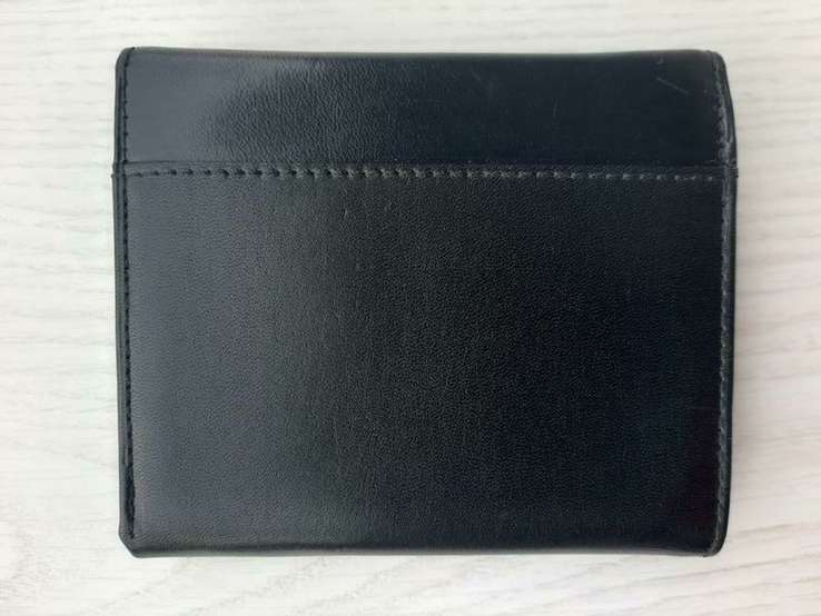 Жіночий шкіряний гаманець Karya (чорний), фото №5