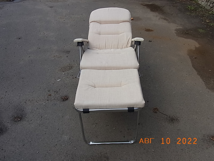 Шезлонг - крісло мягке розкладне made ITALY з Німеччини, photo number 3