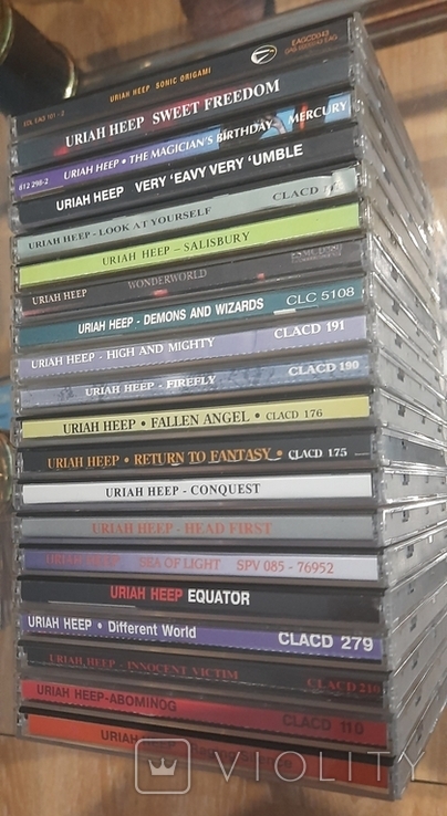 Uriah Heep CD диски 20 альбомов, фото №3