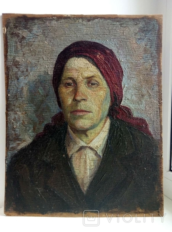 Портрет жінки 1946 року. Данилишин С. І.