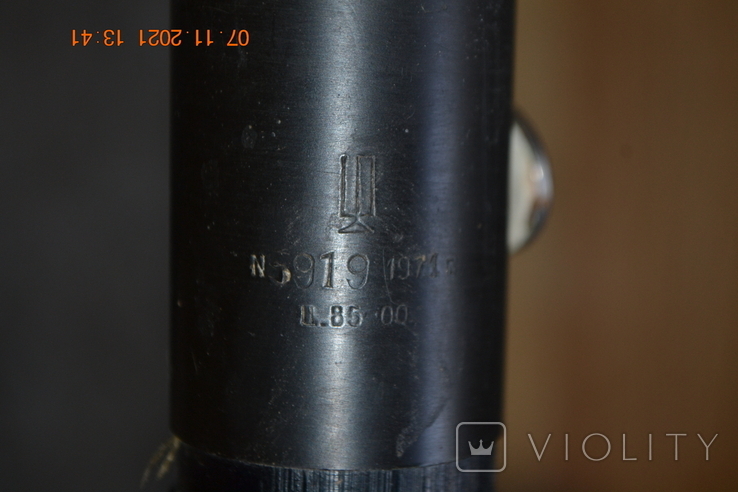 Clarinet, oboe, flute, pipe, flute. Made in the USSR. № 5919. 1971 Price: 85 rubles., photo number 10
