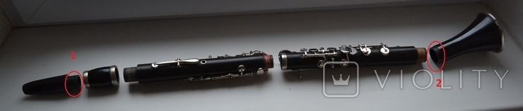 Clarinet, oboe, flute, pipe, flute. Made in the USSR. № 5919. 1971 Price: 85 rubles., photo number 13