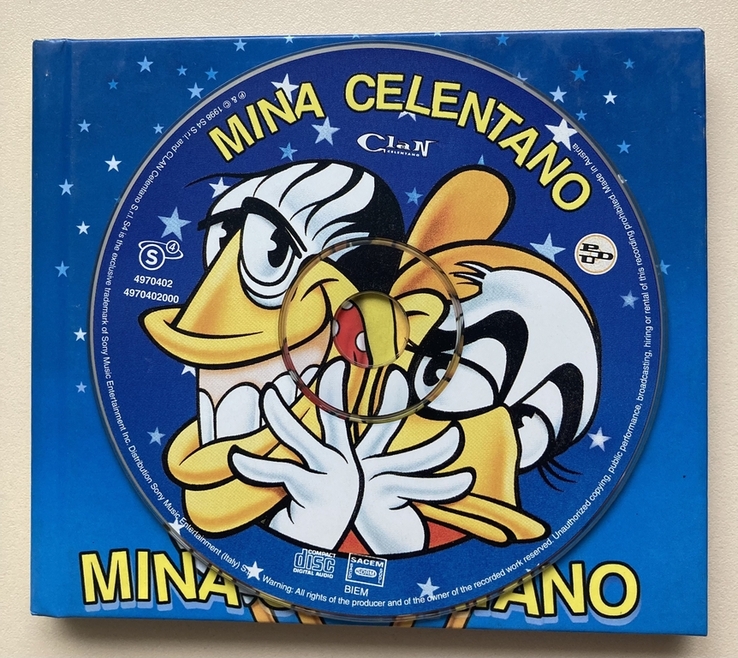 Mina Celentano (диск фирменный Италия), фото №2