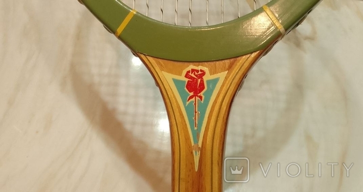Vintage tennis racket "Karpaty" of the USSR, photo number 4