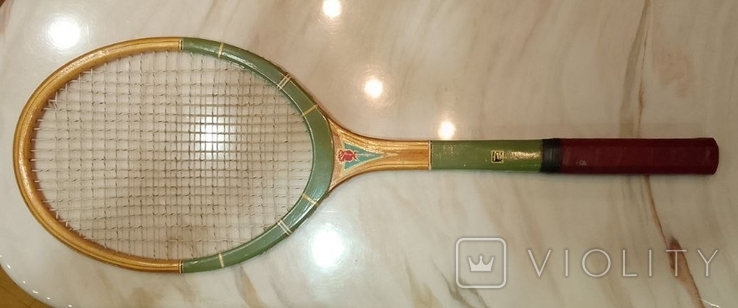 Vintage tennis racket "Karpaty" of the USSR, photo number 2
