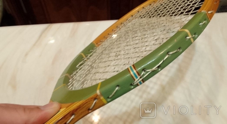 Vintage tennis racket "Karpaty" of the USSR, photo number 13